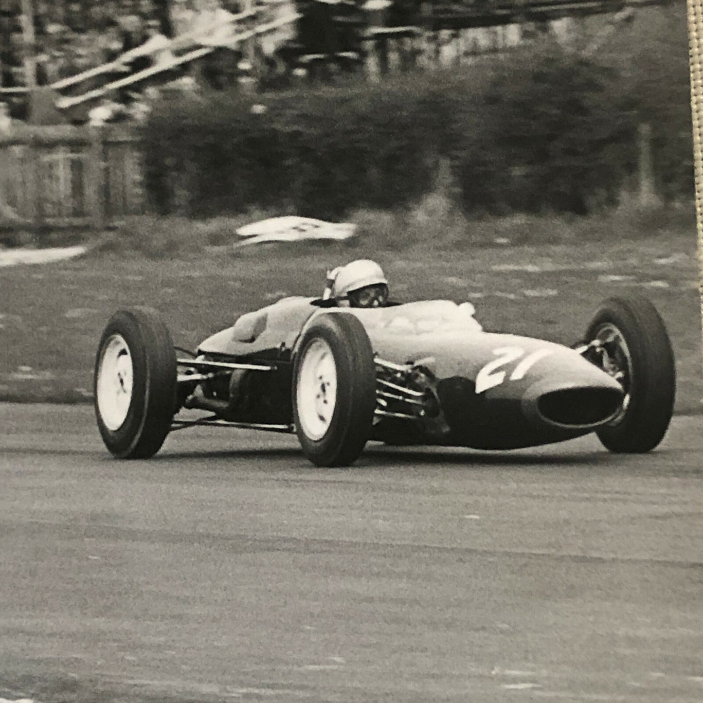 Vintage Grand Prix Racing Car Photo Photograph Print 