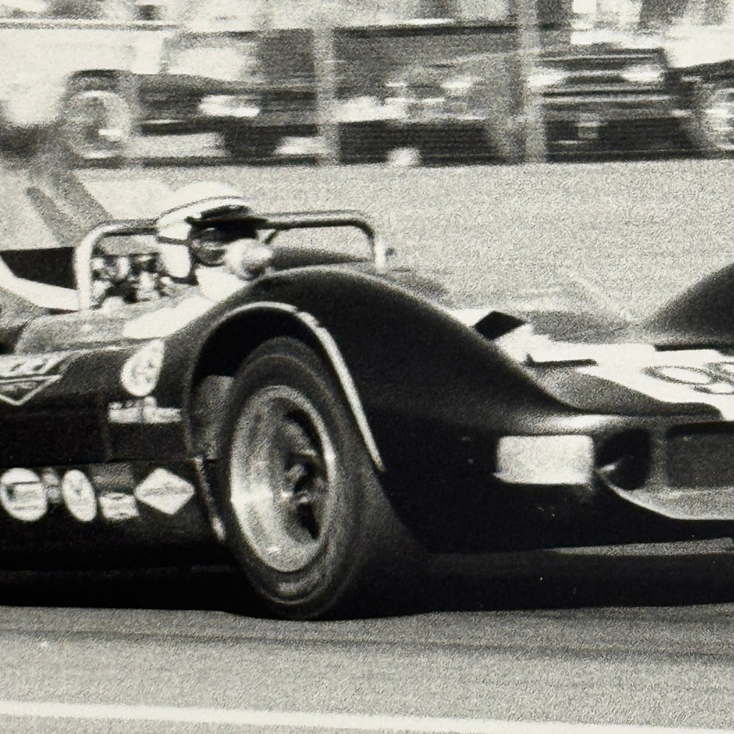 Vintage Racing Photo Lola T70 Car Motorsport Can Am CanAM MODERN PRINT
