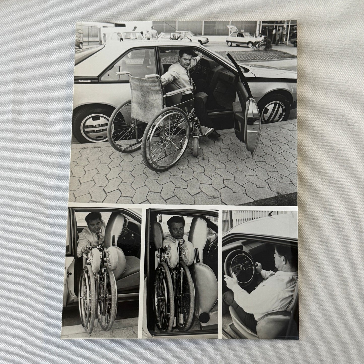 1981 Renault Disabled Driver Car Press Kit Brochure Photos Renault 5 18 Fuego