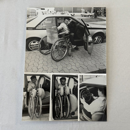 1981 Renault Disabled Driver Car Press Kit Brochure Photos Renault 5 18 Fuego