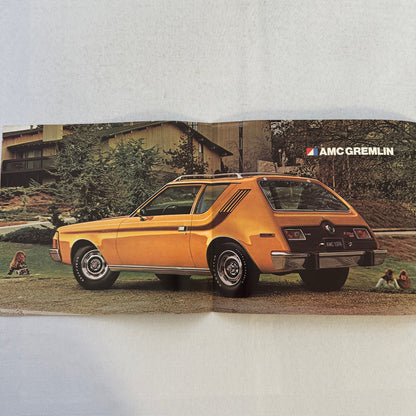 1974 AMC Gremlin Car Sales Brochure Catalog American Motors Gremlin Levis