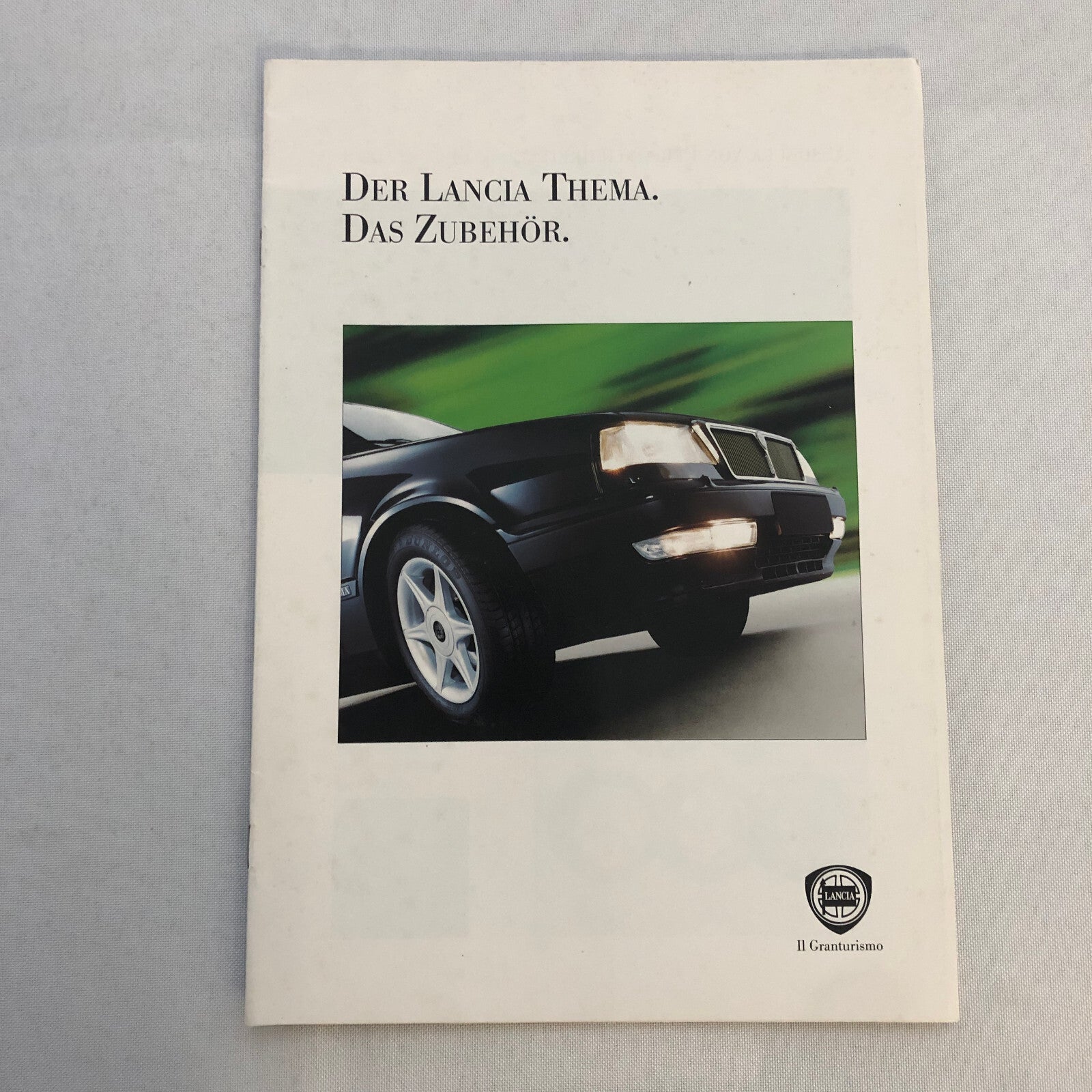 Lancia Thema Factory Accessories Car Sales Brochure Catalog German Text