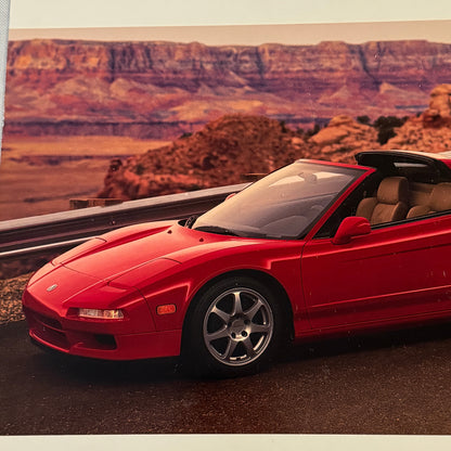 Acura NSX-T Car Sales Sheet Brochure Catalog Advertising Acura NSX T NSXT