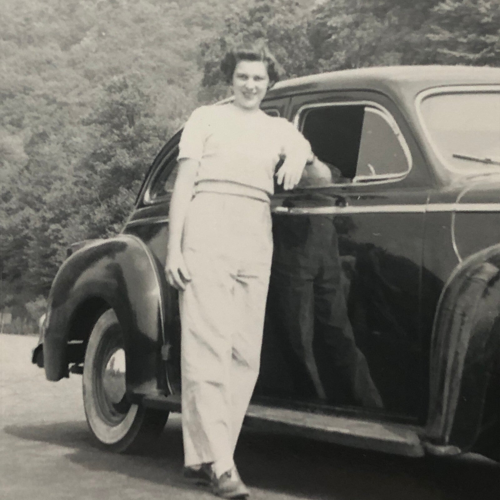 Vintage Photo Photograph Lot People Car Automobile Man Woman AL22SM1