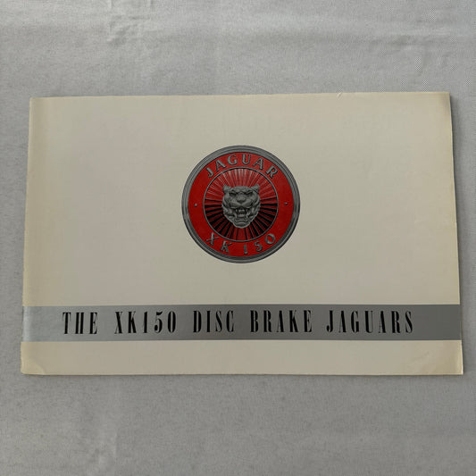 Jaguar XK150 Drophead Convertible and Fixed Head Coupe Sales Brochure Catalog