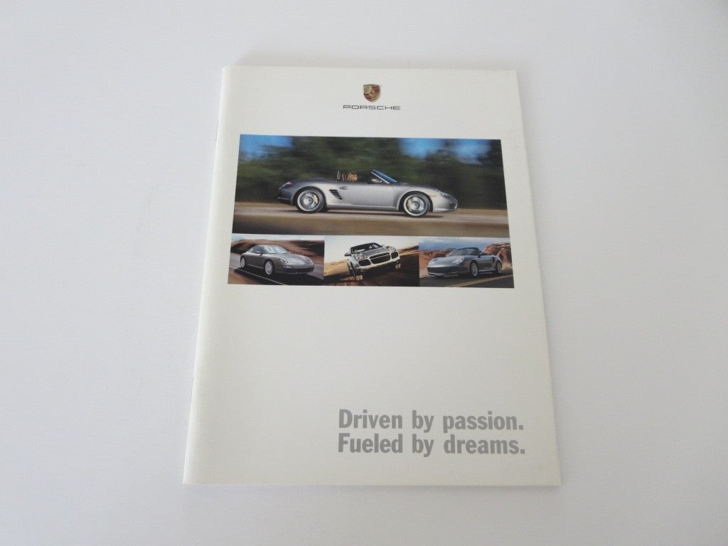 2005 Porsche Sales Brochure Catalog Boxster S 911 Carrera GT Cayenne