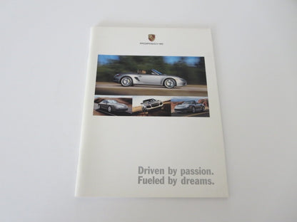 2005 Porsche Sales Brochure Catalog Boxster S 911 Carrera GT Cayenne