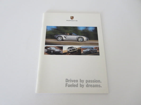 2005 Porsche Sales Brochure Catalog Boxster S 911 Carrera GT Cayenne