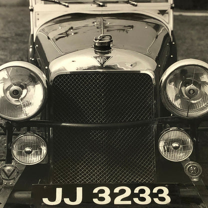 Vintage Alvis Car Photo Photograph Print - Auction Catalog Image ? 