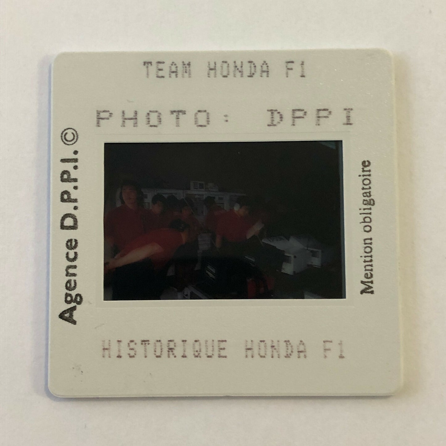 Honda Formula One Team DPPI 35MM Press Photo Slide Honda F1 Racing 
