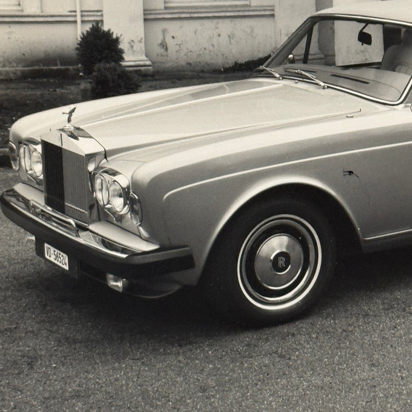Rolls Royce Corniche Saloon Car Factory Press Photo Photograph Print 1980