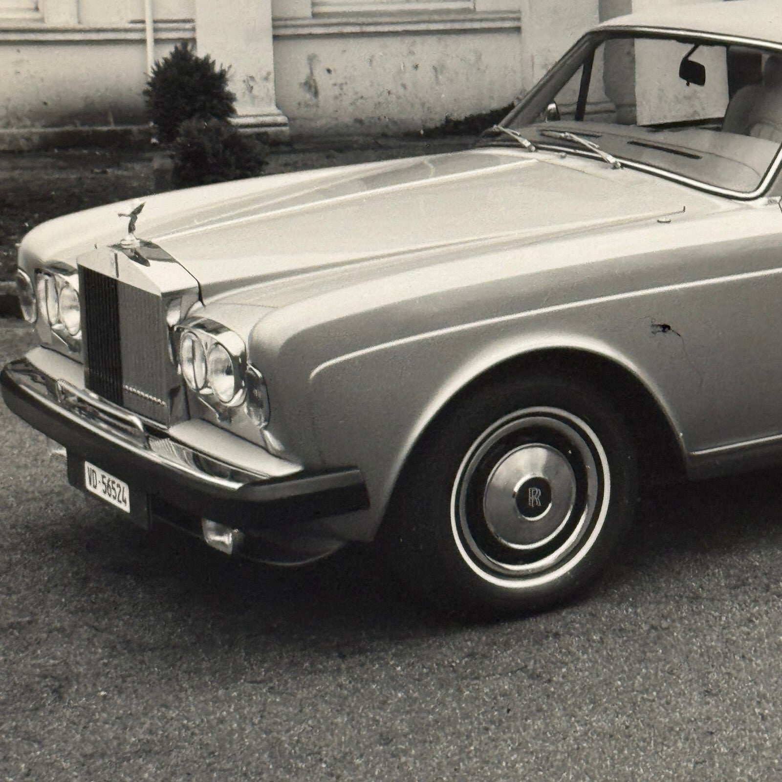 Rolls Royce Corniche Saloon Car Factory Press Photo Photograph Print 1980