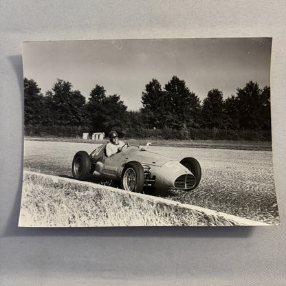 Juan Manuel Fangio Racing Driver Photo Photograph 1953 Farabola Foto Milano