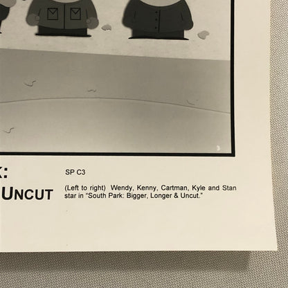 South Park Bigger Longer and Uncut Movie Press Photo Photograph Film 1999