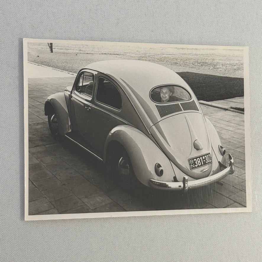 Vintage Volkswagen Beetle VW Bug Car Photo Photograph Print