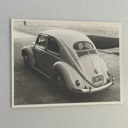 Vintage Volkswagen Beetle VW Bug Car Photo Photograph Print