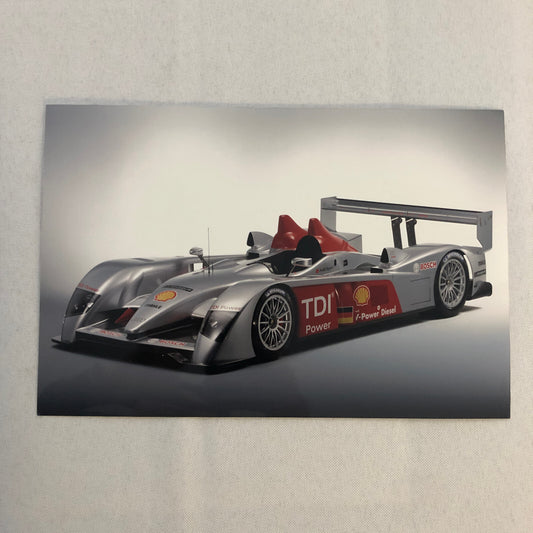 Audi R10 V12 TDI Racing Car Factory Press Photo Photograph Print