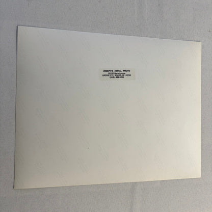 Vintage Skydiving Parachute Photo Large Format Aviation Photograph 1970s-80s