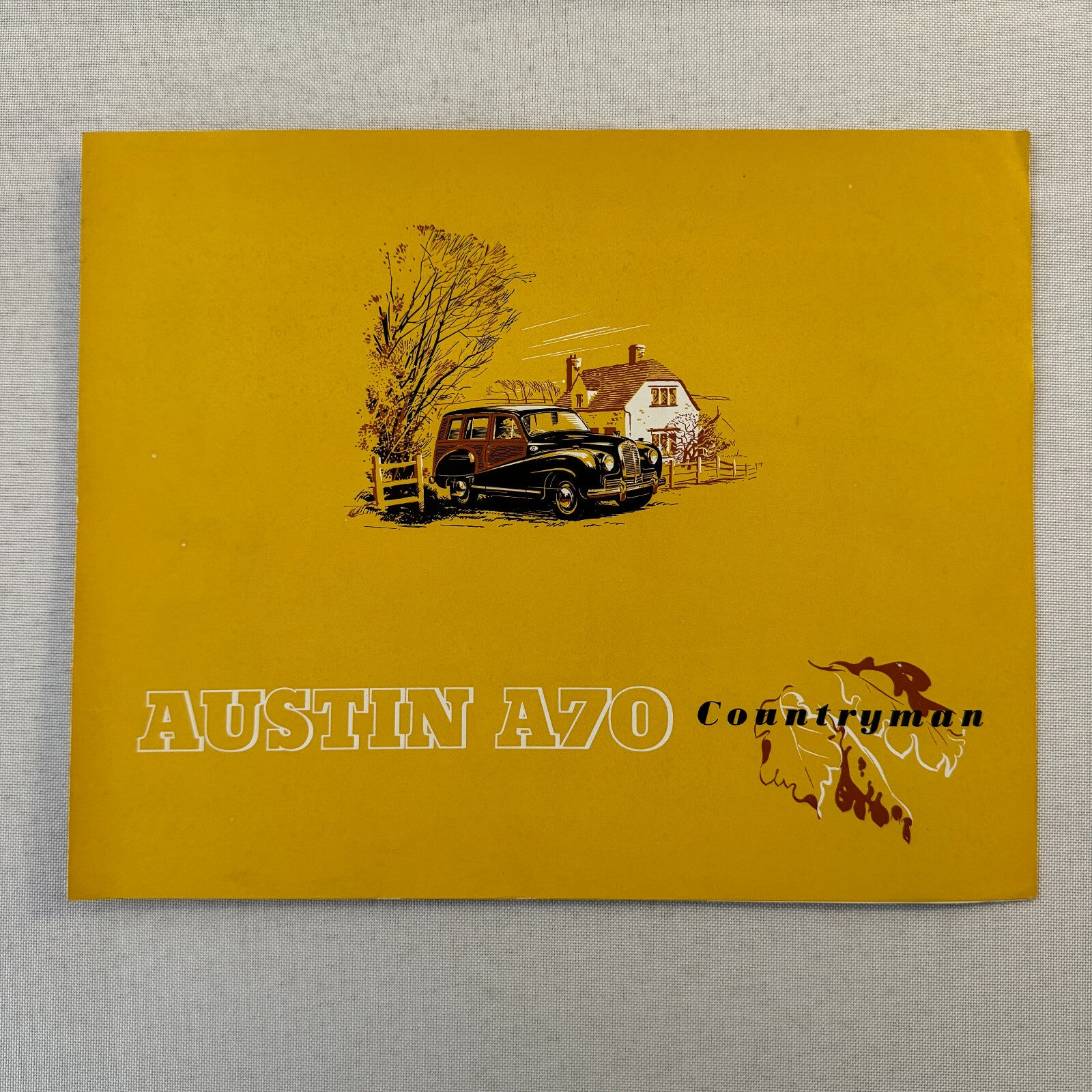 Austin A70 Countryman Car Sales Brochure Catalog Advertising Vintage