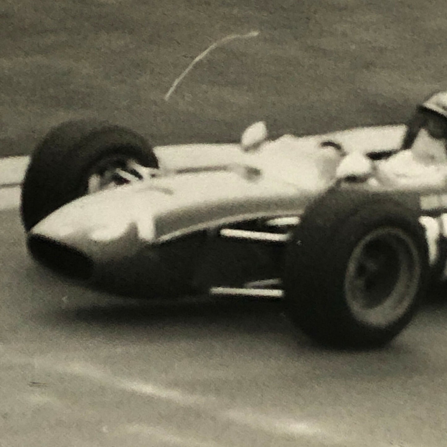 Vintage Car Racing Photo Photograph  1968 Crystal Palace Tecno Racing Team Car