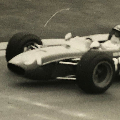 Vintage Car Racing Photo Photograph  1968 Crystal Palace Tecno Racing Team Car