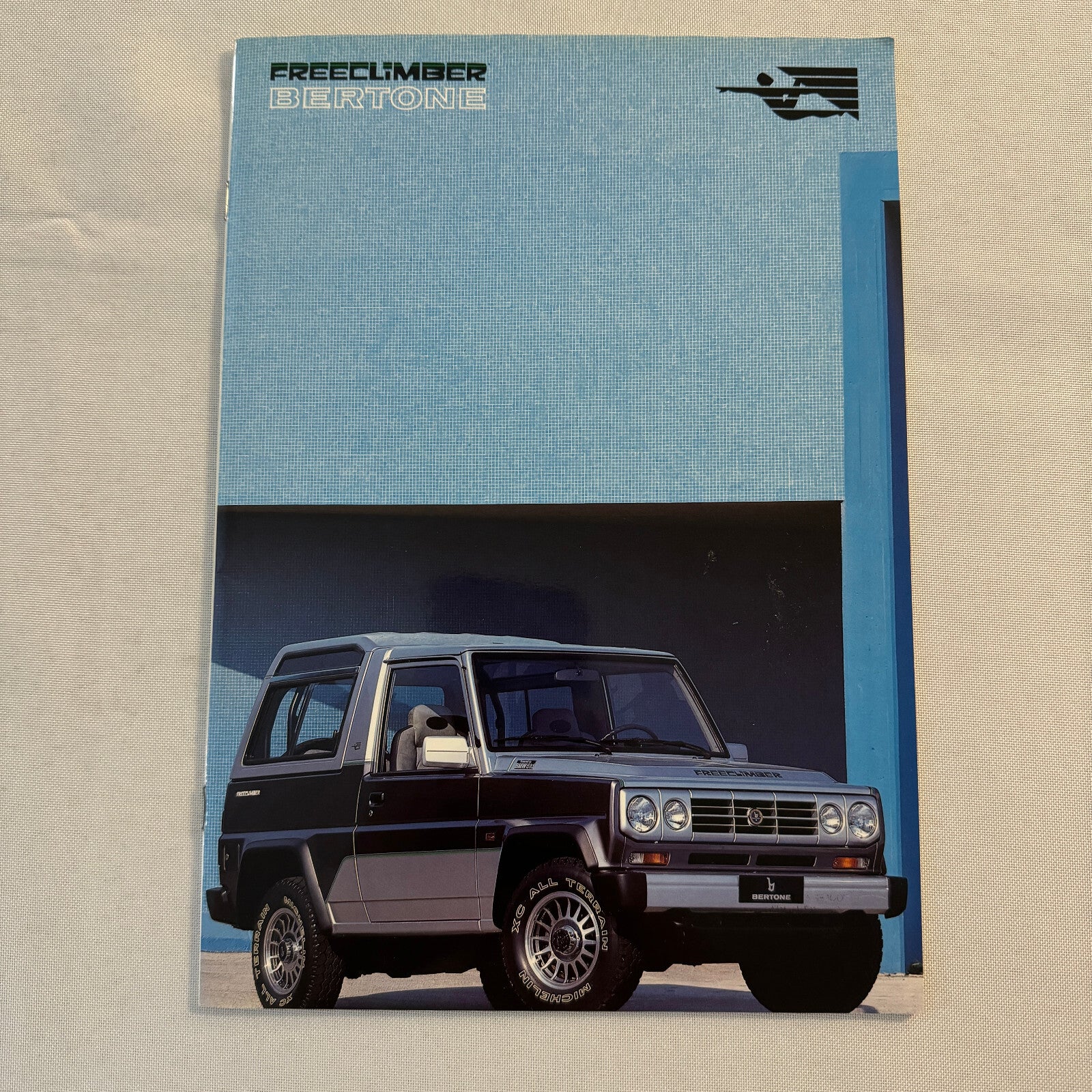 1991 Bertone Freeclimber SUV Sales Brochure BMW Engine Bertone Free Climber