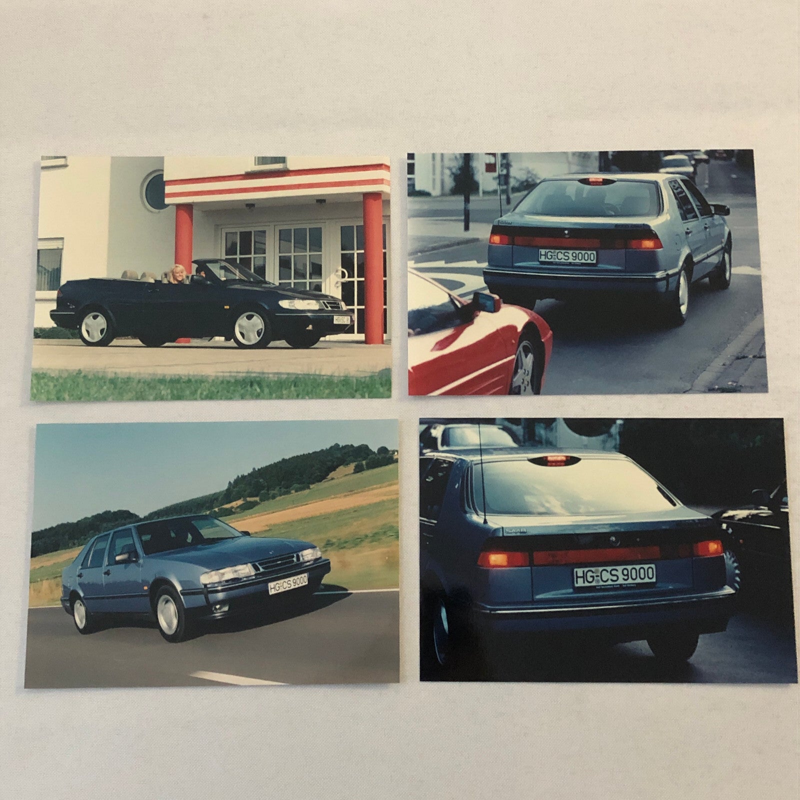1996 Saab Car Press Kit 9000 900 Convertible Turbo GERMAN Market