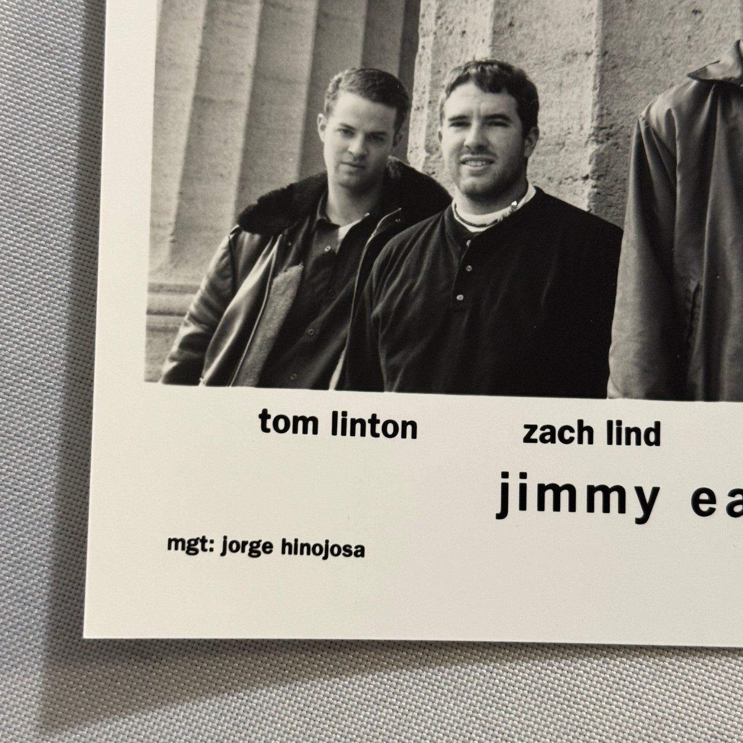 Jimmy Eat World Music Publicity Press Photo Photograph 1998