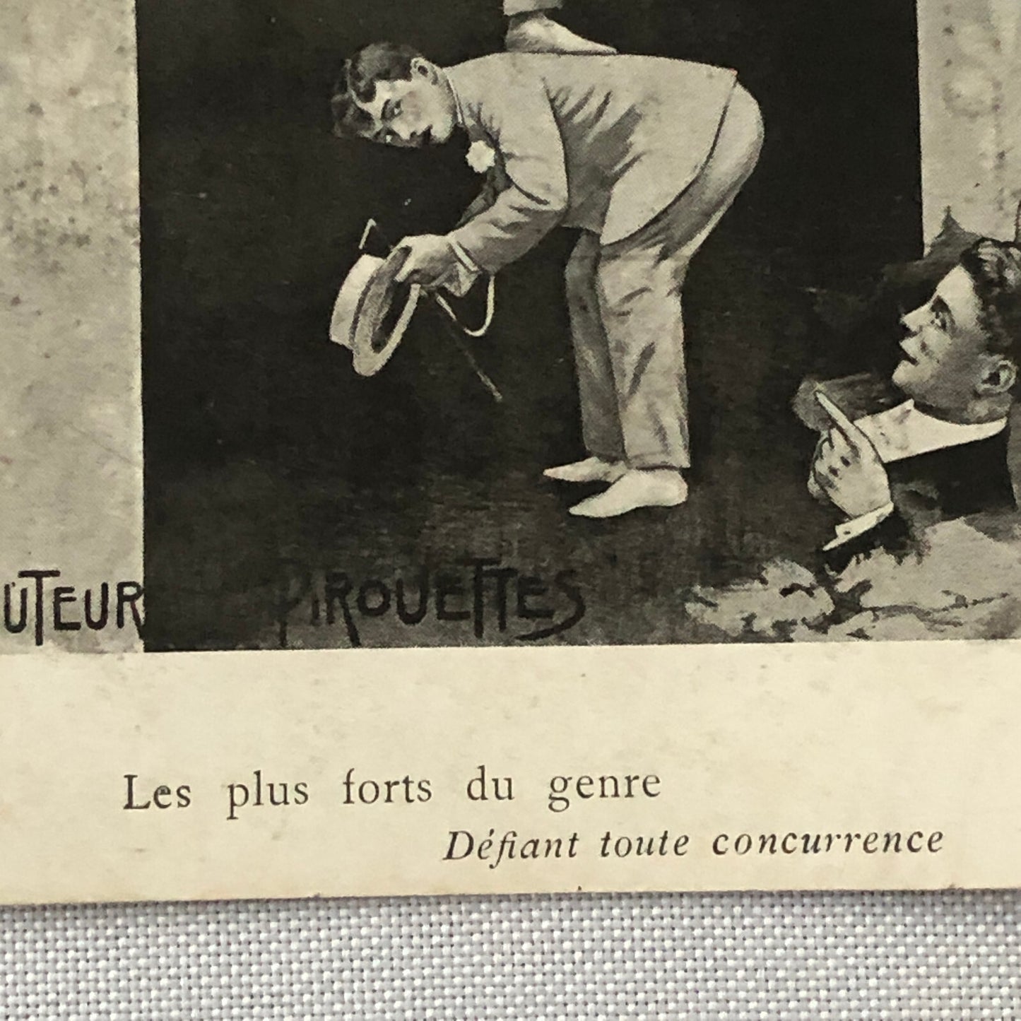 Circus Acrobat Performer Act Postcard Post Card Brothers Kri-Ple-Bers Vintage