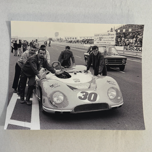 Matra Simca Racing Car Photograph Print Motorsport Race Fiat 128