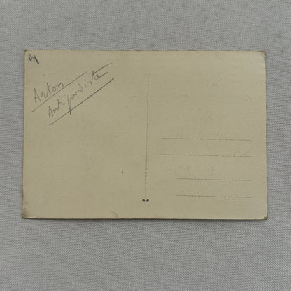 Vintage Circus Performer Real Photo Postcard Post Card RPPC