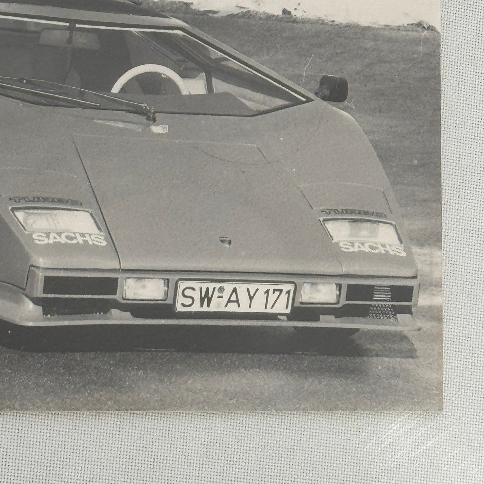 Vintage Lamborghini Countach KIT CAR Photo Photograph Volkswagen VW Based