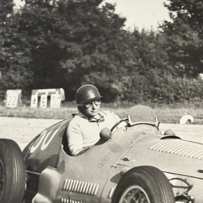 Juan Manuel Fangio Racing Driver Photo Photograph 1953 Farabola Foto Milano