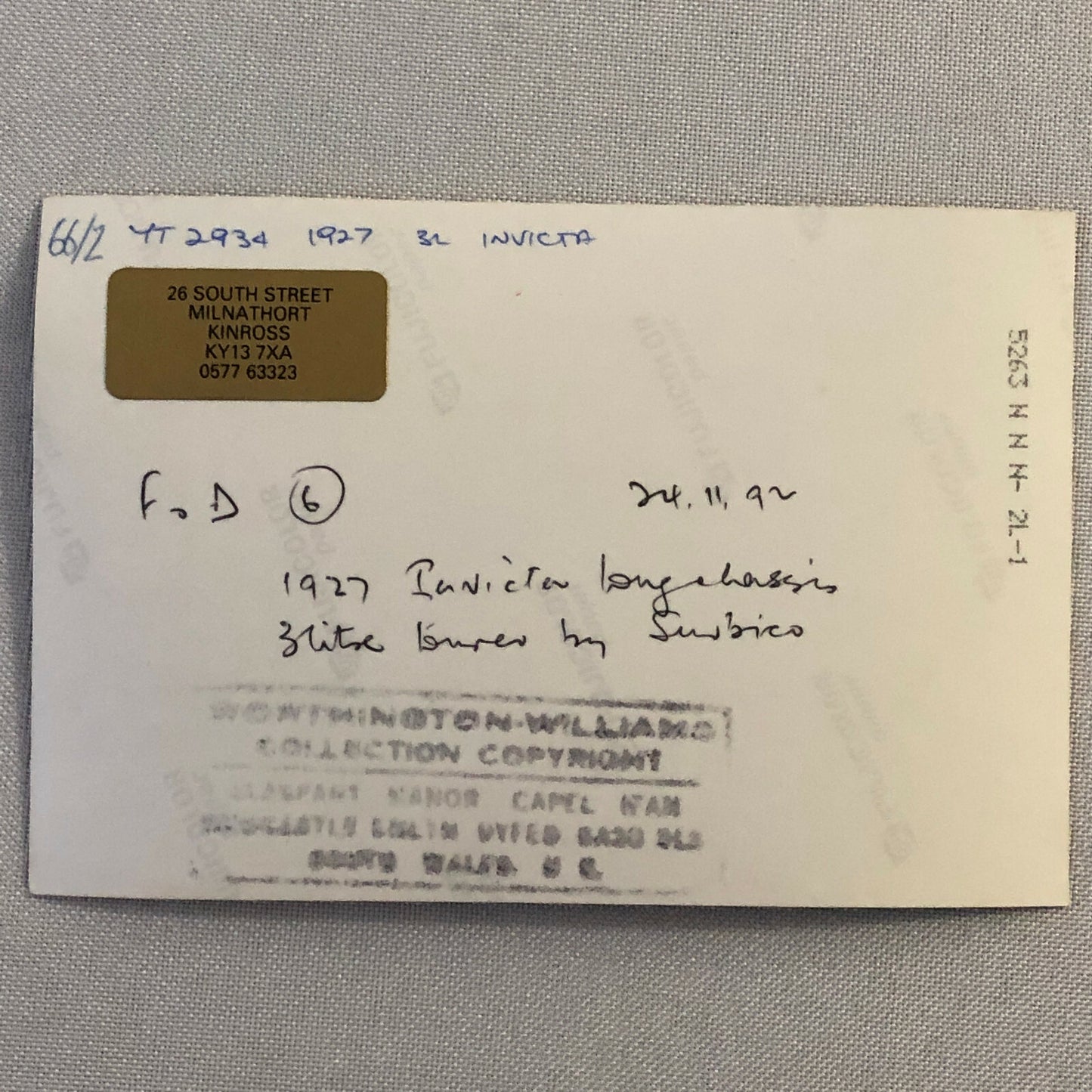 Vintage Invicta Car Barn Find Junk Yard Car Part Photo Photograph Lot of 9 