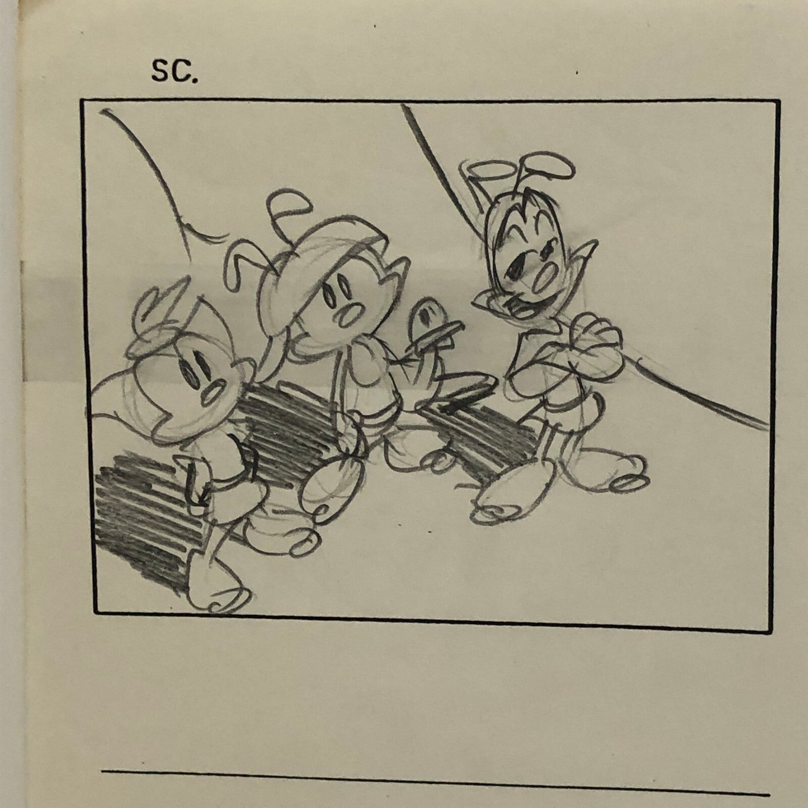 ANIMANIACS Animation Storyboard Illustration Drawing Sketch Story Board Art