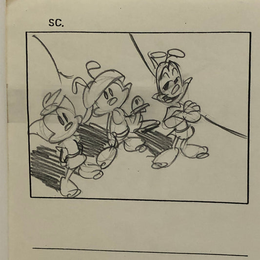 ANIMANIACS Animation Storyboard Illustration Drawing Sketch Story Board Art