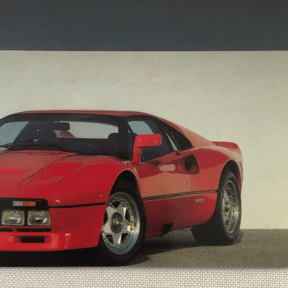 Ferrari 288 GTO Car Postcard Post Card Ferrari 288GTO