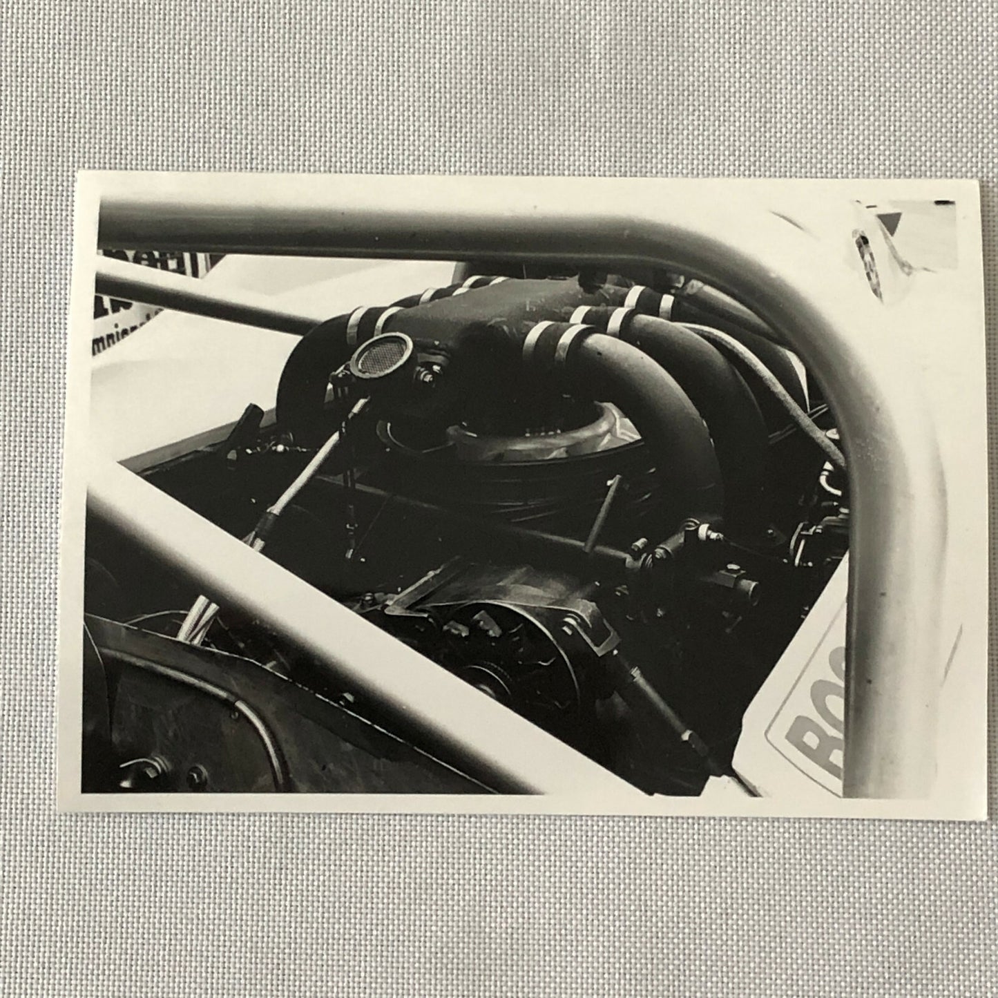 Vintage Racing Photo Photograph 1975 1000 KM de Mugello Race Porsche 908 Car 