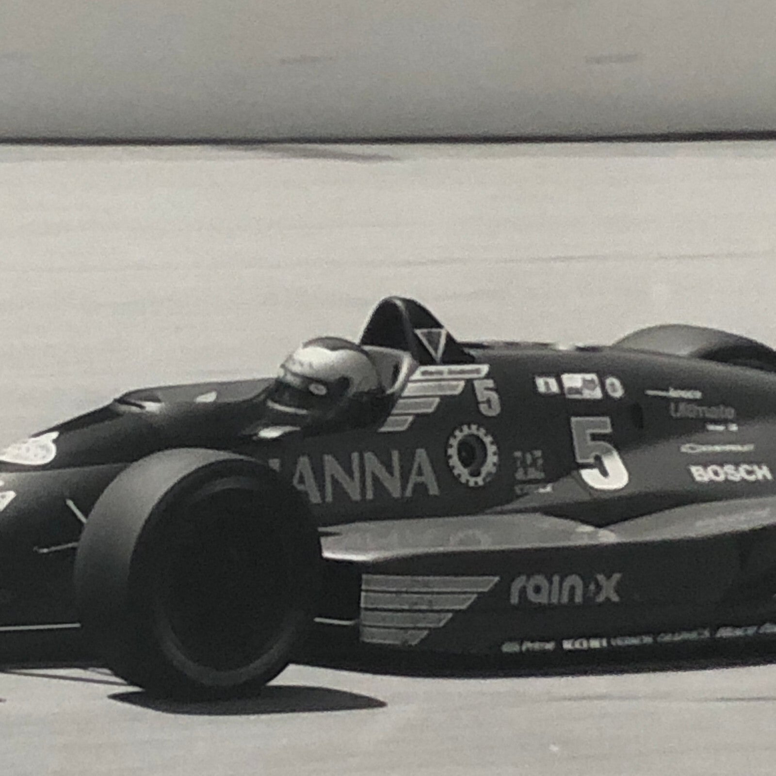 Vintage Indy Indianapolis Racing Photo Photograph Mario Andretti 1987 DPPI Press