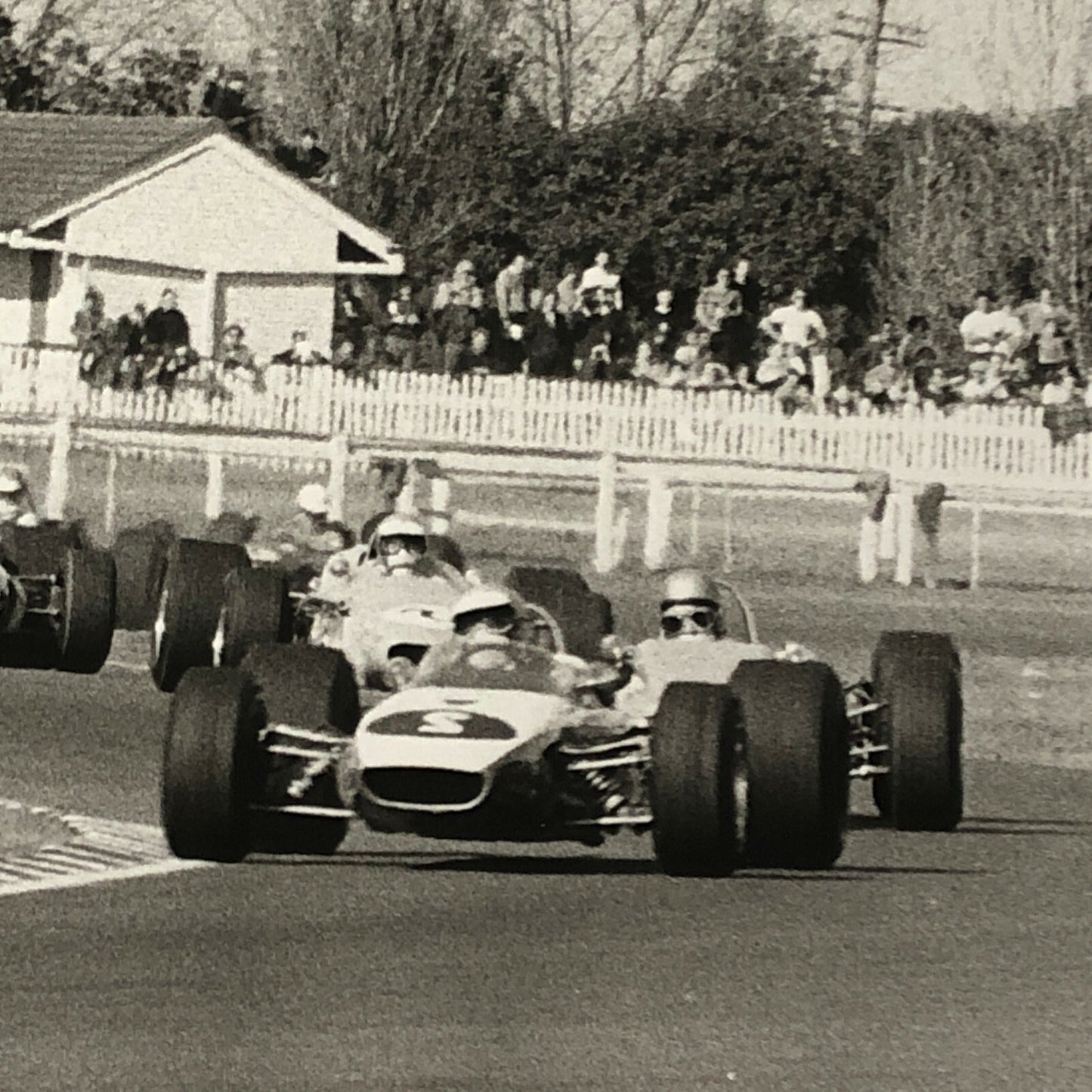 Vintage Car Racing Photo Photograph Print - Allen Scott Bartlett Palmer Stewart 