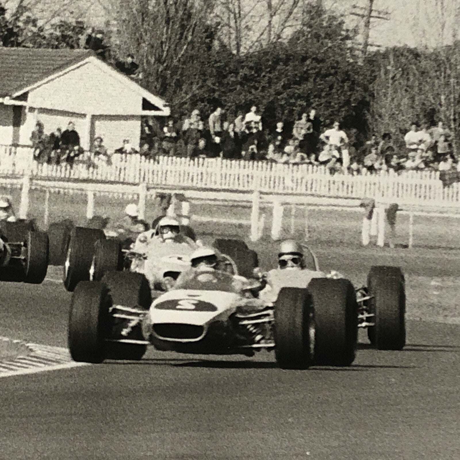 Vintage Car Racing Photo Photograph Print - Allen Scott Bartlett Palmer Stewart 