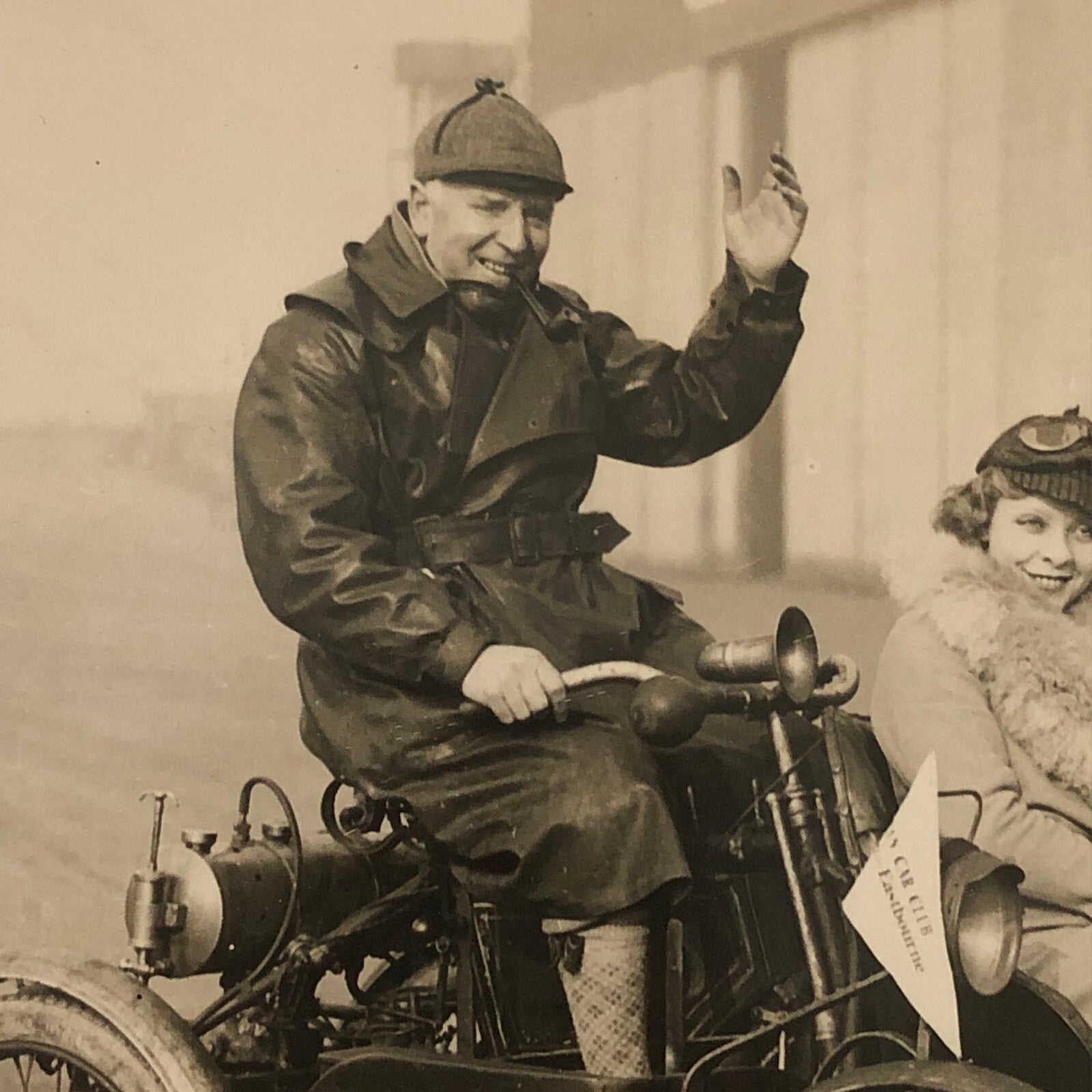 1931 Veteran Car Rally Press Photo Photograph Print Croydon Aerodome UK 
