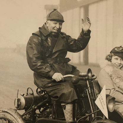 1931 Veteran Car Rally Press Photo Photograph Print Croydon Aerodome UK 