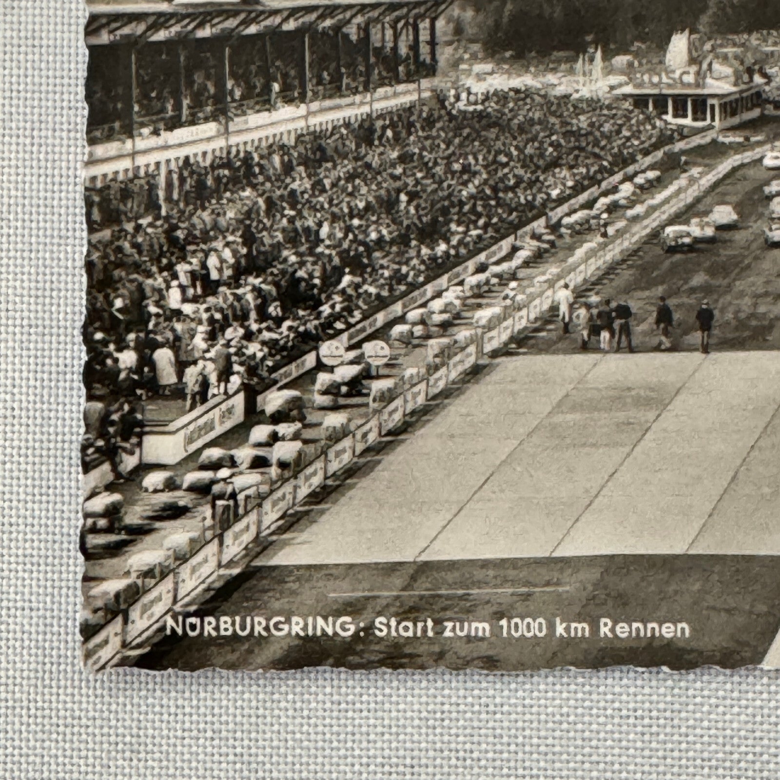 Vintage Nurburgring 1000 KM Race Racing Postcard Post Card