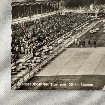Vintage Nurburgring 1000 KM Race Racing Postcard Post Card