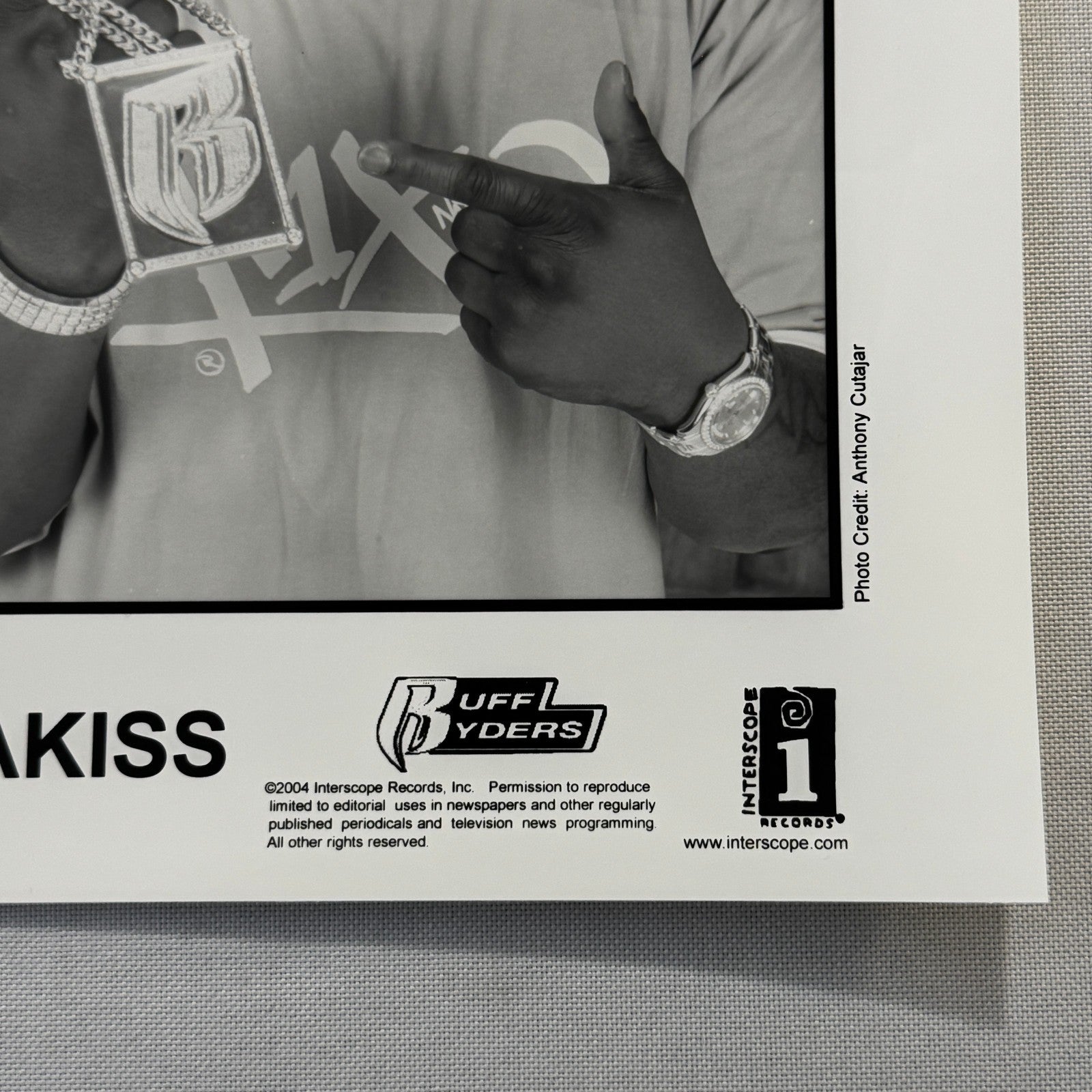 Ruff Ryders Jadakiss Music Publicity Press Photo Photograph Rap Rapper Hip Hop