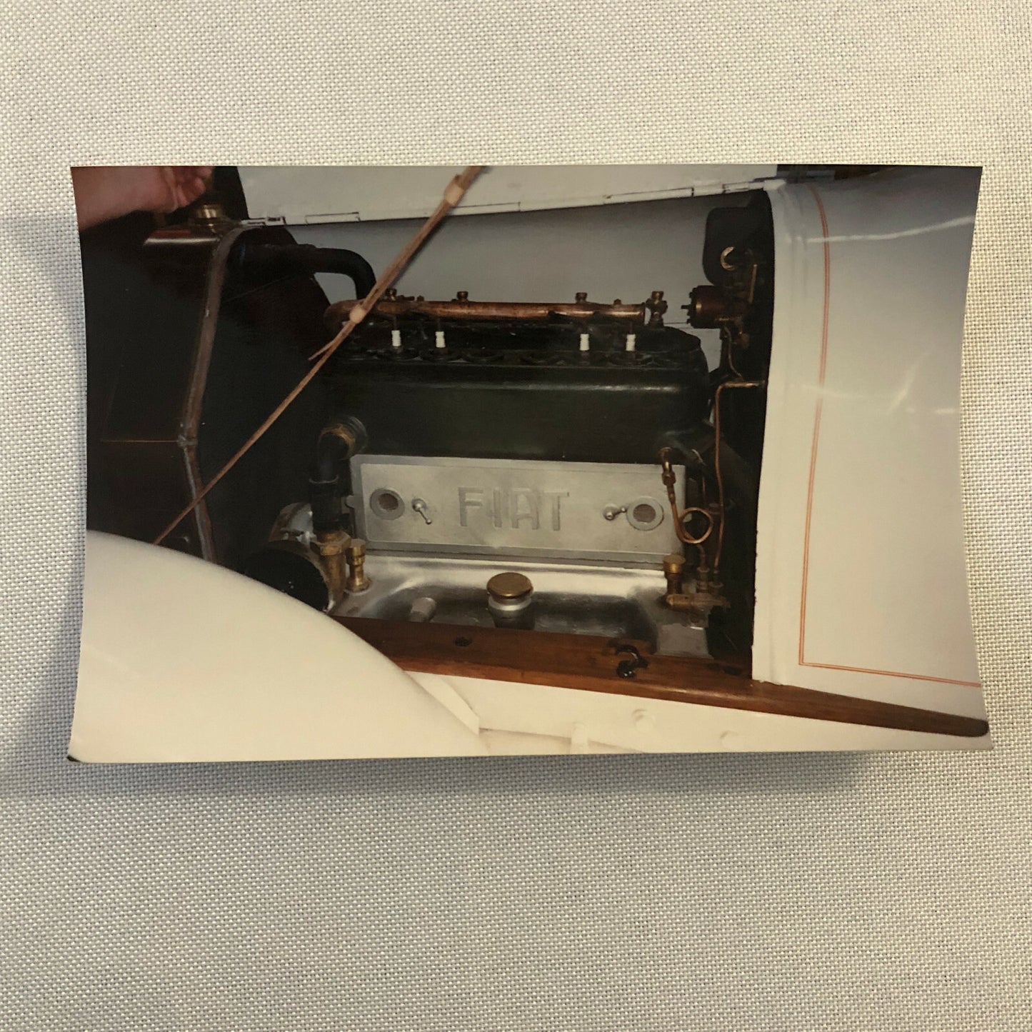 Antique Fiat Car Photo Photograph Print Lot of 6