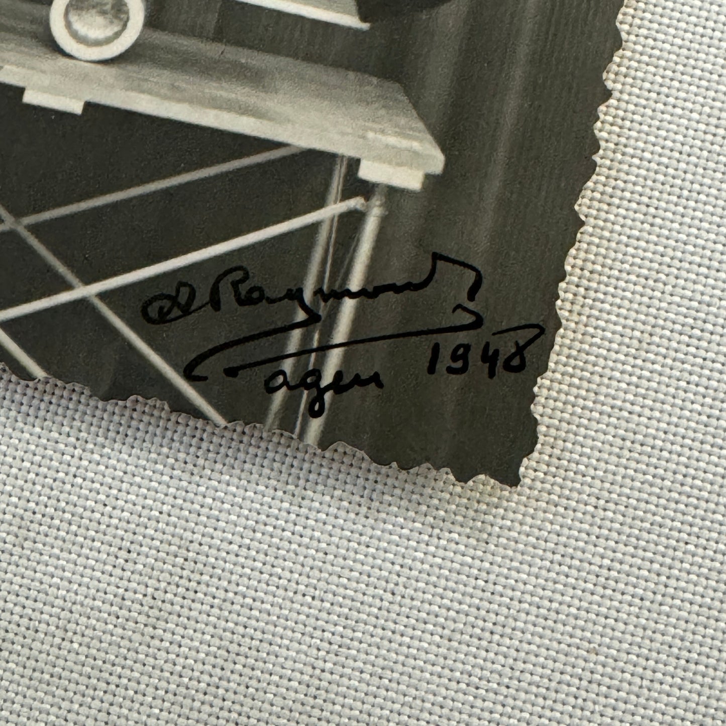 Vintage Circus Performer Act Photo Photograph Balancing Act Acrobat 1948 Paris