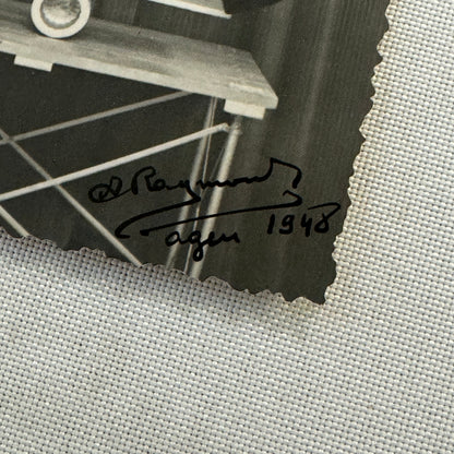 Vintage Circus Performer Act Photo Photograph Balancing Act Acrobat 1948 Paris