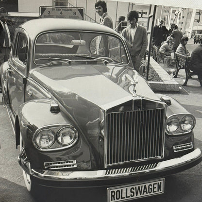 Vintage Volkswagen Beetle Rolls Royce Kit Rollswagen Photograph
